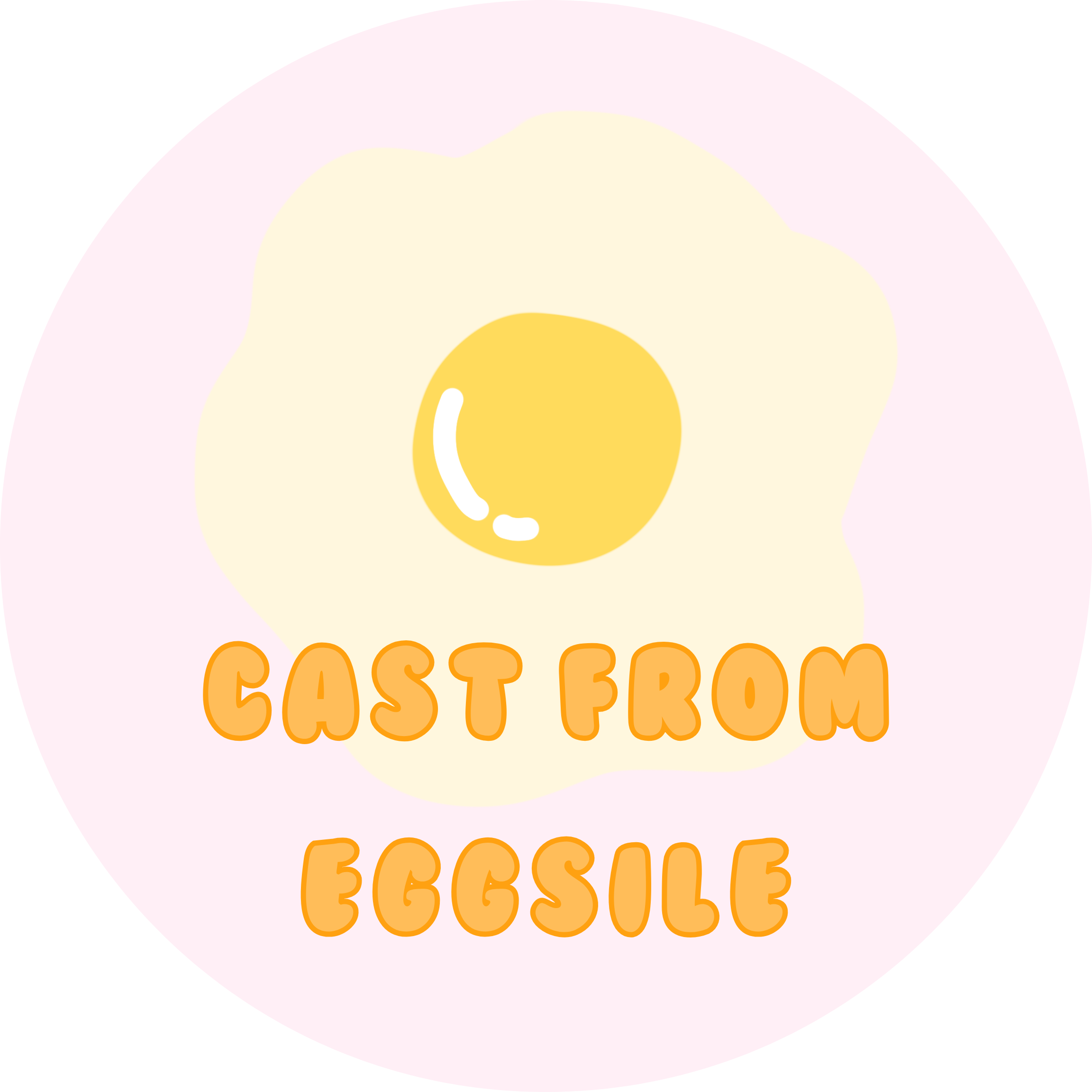 Cast From Eggsile logo